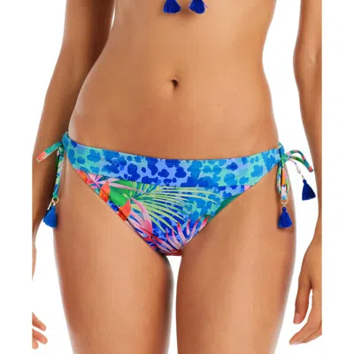 Bleu Rod Beattie Womens Side Tie Floral Print Swim Bottom Separates In Multi
