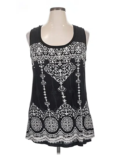 Pre-owned Bleu Sleeveless Blouse In Black