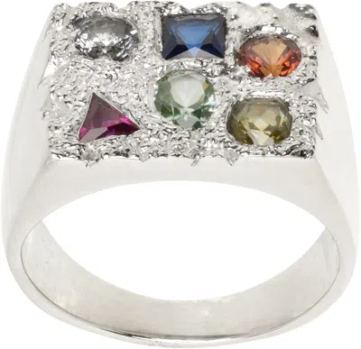 Bleue Burnham Cottage Rose Garden Signet Ring In Neutral