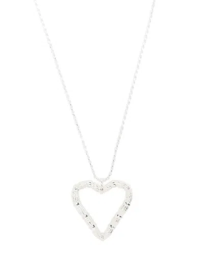 Bleue Burnham Heart Willow Sterling-silver Necklace In Gold