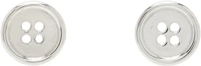 Bleue Burnham Impressions Button Earrings In Neutral