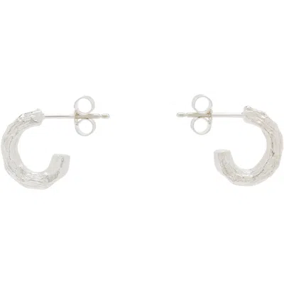 Bleue Burnham Oak Earrings In Sterling Silver