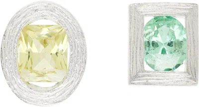 Bleue Burnham Opposite Earrings In Neutral