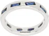 Bleue Burnham Silver Mini Lotus Ring In Silver (925)