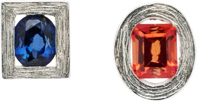Bleue Burnham Silver Opposite Earrings In Silver (925)