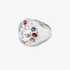 Bleue Burnham Sterling Silver The Burnham Sapphire Signet Ring In Silver