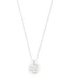 Bleue Burnham Sterling Silver Impressions Chloroplast Pendant Necklace In Silver