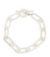 Bleue Burnham Sterling Silver Link Bracelet In Silver