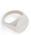 Bleue Burnham Sterling Silver Sunshine Signet Ring In Silver