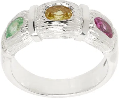 Bleue Burnham Window Box Ring In Gold