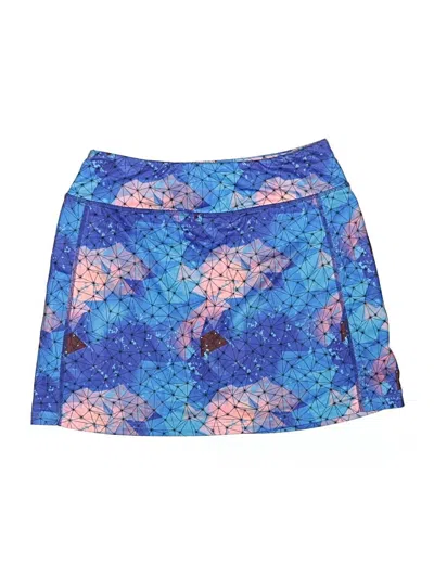 Pre-owned Blevonh Active Skort In Blue