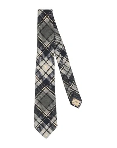 Blick. Man Ties & Bow Ties Light Grey Size - Wool In Gray