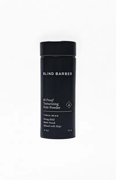 Blind Barber 80 Proof Texturizing Style Powder In Black