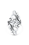 Bling Jewelry Boho South Western Ring In Silver