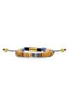 Bling Jewelry Chakra Bolo Bracelet In Brown