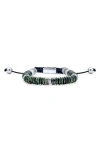 Bling Jewelry Chakra Bolo Bracelet In Black