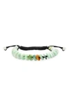 Bling Jewelry Chakra Bolo Bracelet In Green