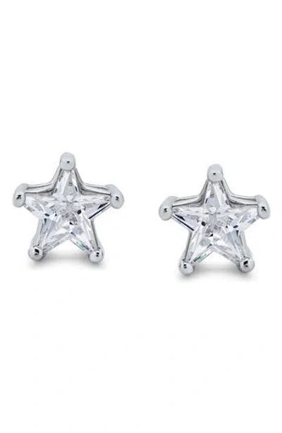 Bling Jewelry Cubic Zirconia Celestial Stud Earrings In Metallic