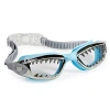 BLING2O BOYS' BABY BLUE TIP JAWS SHARK SWIM GOGGLES - AGES 2-7