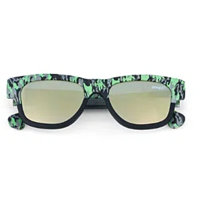 Bling2o Kids' Boys' Fire Island Camo Calm Sky Sunglasses - Ages 2-7 In Green