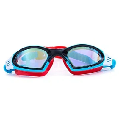 Bling2o Kids' Boys' Ride The Wave Red Pool Party Swim Goggles - Ages 5+