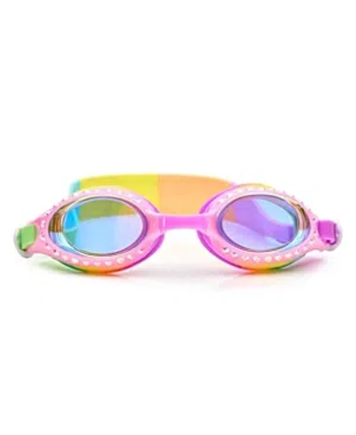 Bling2o Kids' Girls' Bubble Bath Pink Bandana Swim Goggles - Ages 3+ In Multi