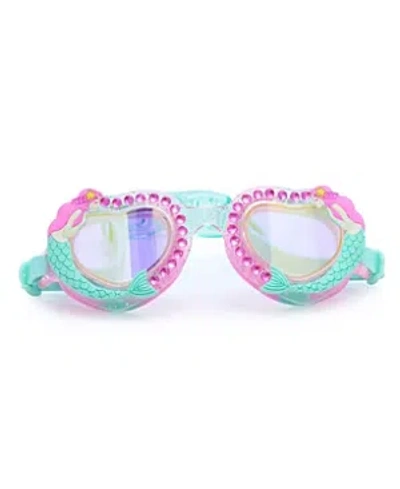 Bling2o Kids' Girls' Mermaid Mist Heart Swim Goggles - Ages 3+ In Multi