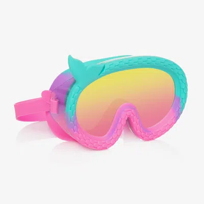 Bling2o Kids'  Girls Pink Mermaid Swimming Mask In Multi
