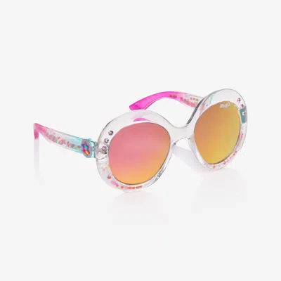Bling2o Kids'  Girls Pink Sprinkle Sunglasses (uva/uvb)