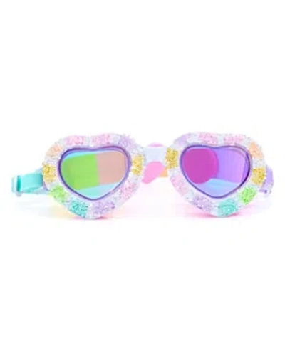 Bling2o Kids' Girls' Sweethearts I Luv Candy Swim Goggles - Ages 5+ In Multi
