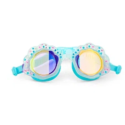 Bling2o Kids' Girls' Turquoise Tides Shell Swim Goggles - Ages 2-7 In Multi