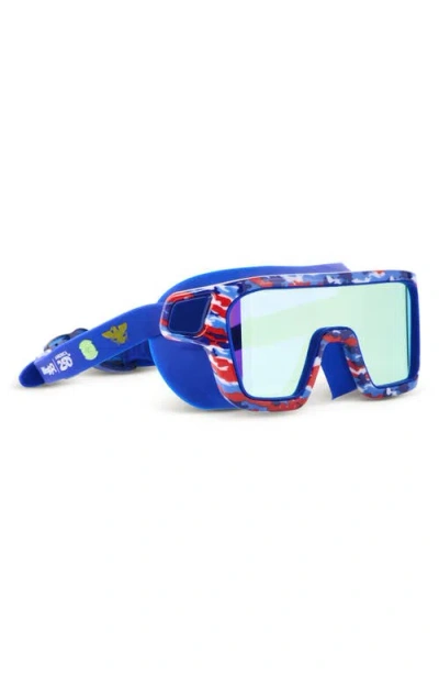 Bling2o Kids' America 250 Swim Goggles In Blue