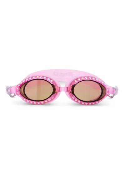 Bling2o Peaceful Pink Tranquility Swim Goggles In Multi