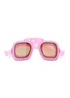 Bling2o Piazza Pink Vibrancy Swim Goggles In Pink