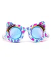 Bling2o Purple Patches Savvy Cat Swim Goggles For Girls - Ages 2-6 In Purple Patches Savvy Cat