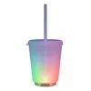 Blinkee 12 oz Mini Opaque Acrylic Tumbler With Lid & Straw