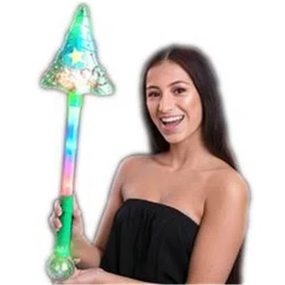 Blinkee 23 In. Christmas Tree Magic Light Up Star Wand Multicolor
