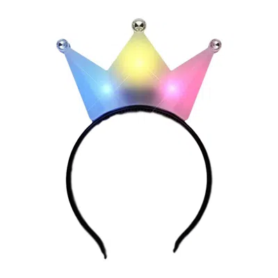 Blinkee 3 Jeweled Multicolor Princess Crown Headbands