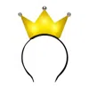 Blinkee 3 Jeweled Yellow Princess Crown Headbands