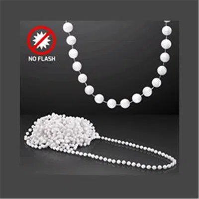 Blinkee 36 In. Faux Pearl Mermaid Beads, White - Pack Of 12