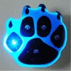 Blinkee Blue Pawprint Flashing Body Light Lapel Pins
