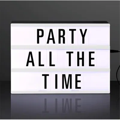 Blinkee Customizable Mini Led Sign My Cinema Usb Powered Original Marquee Lightbox