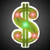 Blinkee Dollar Sign Flashing Body Light Lapel Pins