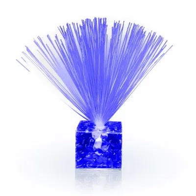 Blinkee Fiber Optic Centerpiece Base Clear & Blue - Small