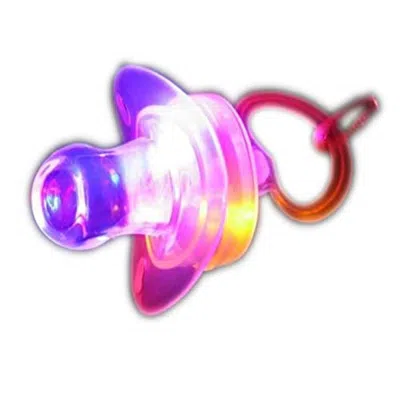 Blinkee Flashing Pacifier - Blue Green & Red