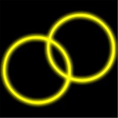 Blinkee Glow Bracelet Yellow Tube Of Fifty
