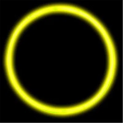 Blinkee Glow Necklace Tube Of Fifty, Yellow