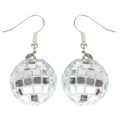 Blinkee Groovy Disco Mirror Ball Earrings