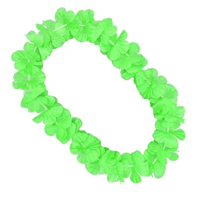 Blinkee Hawaiian Flower Lei Necklace Green