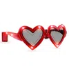 Blinkee Heart Led Sunglasses, Red